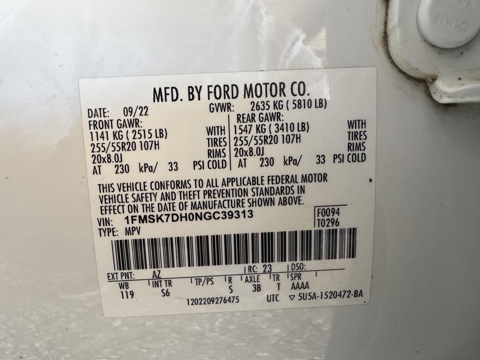 2022 Ford Explorer XLT