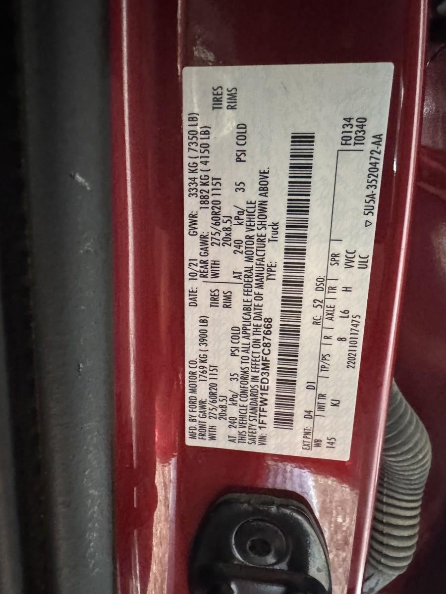 2021 Ford F-150 King Ranch