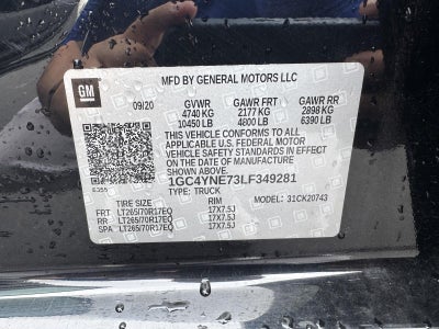 2020 Chevrolet Silverado 2500HD LT