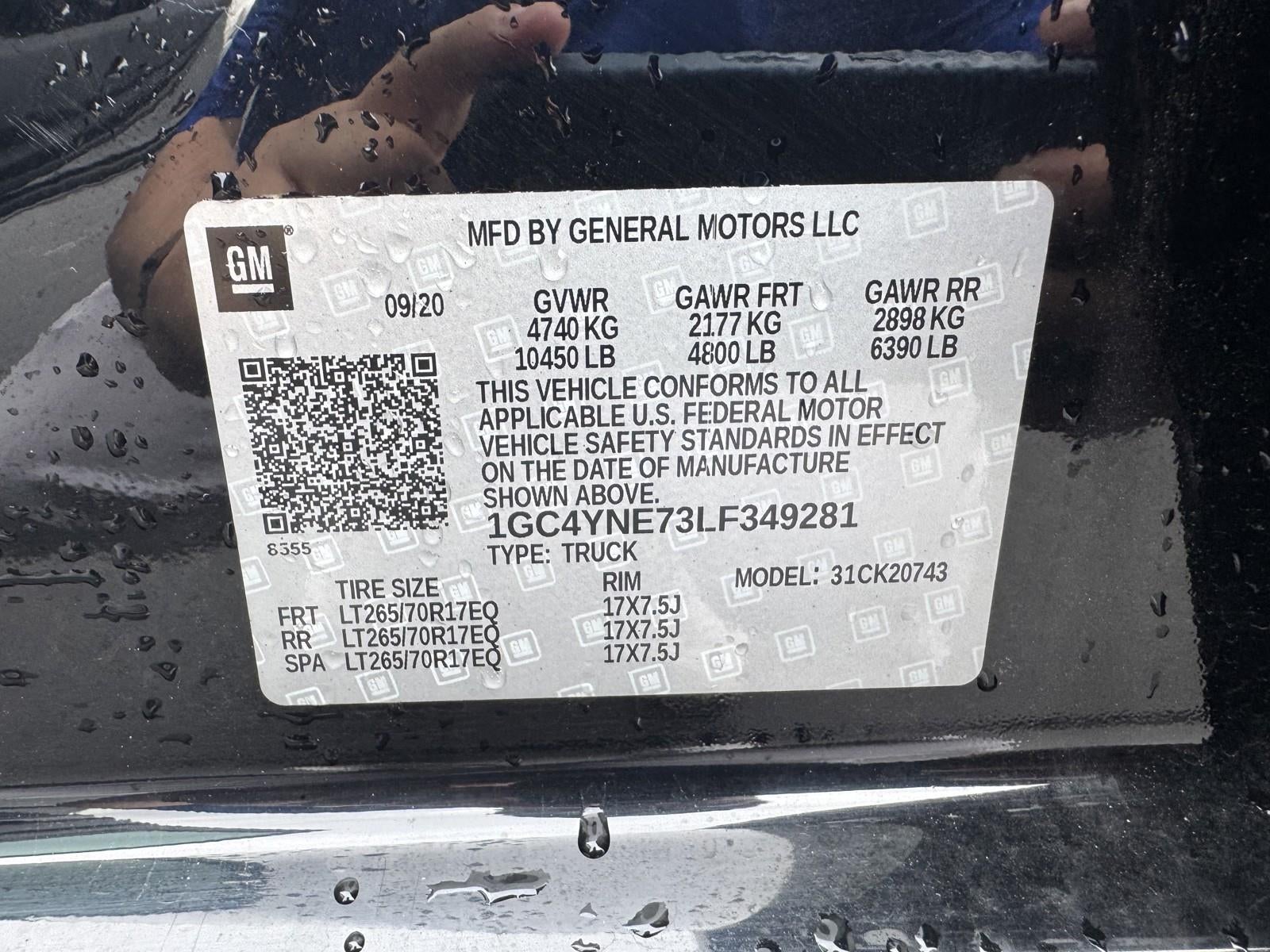 2020 Chevrolet Silverado 2500HD LT