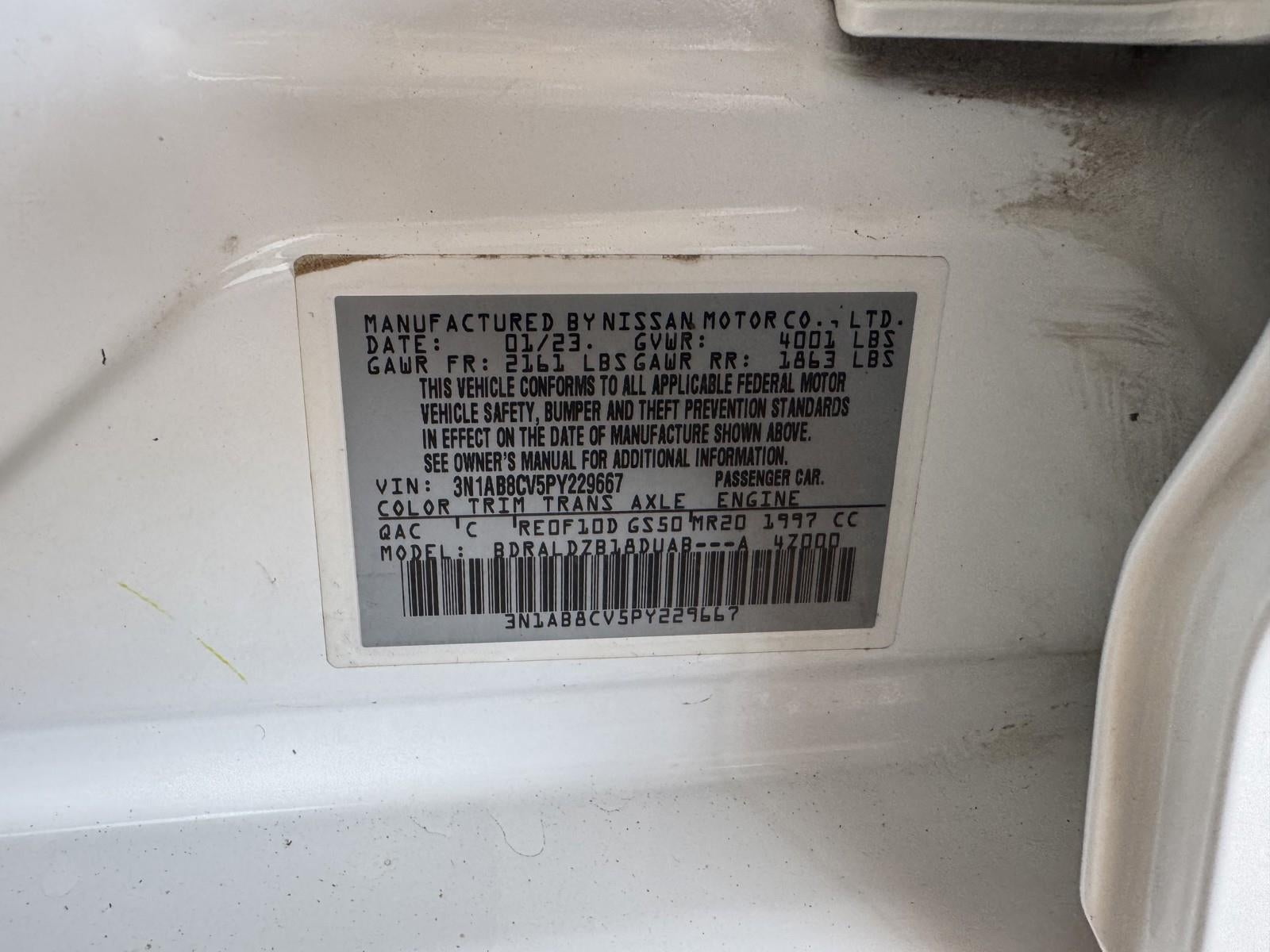 2023 Nissan Sentra SV