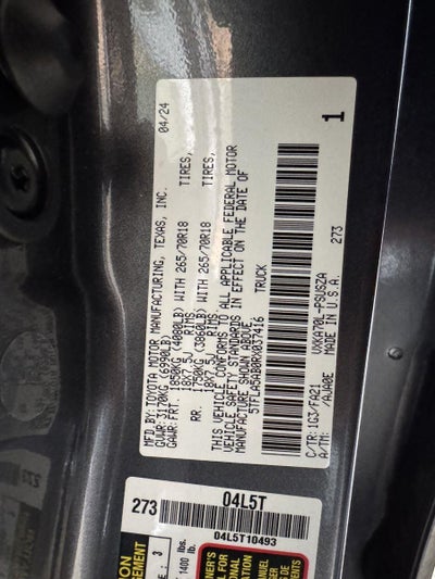 2024 Toyota Tundra SR5