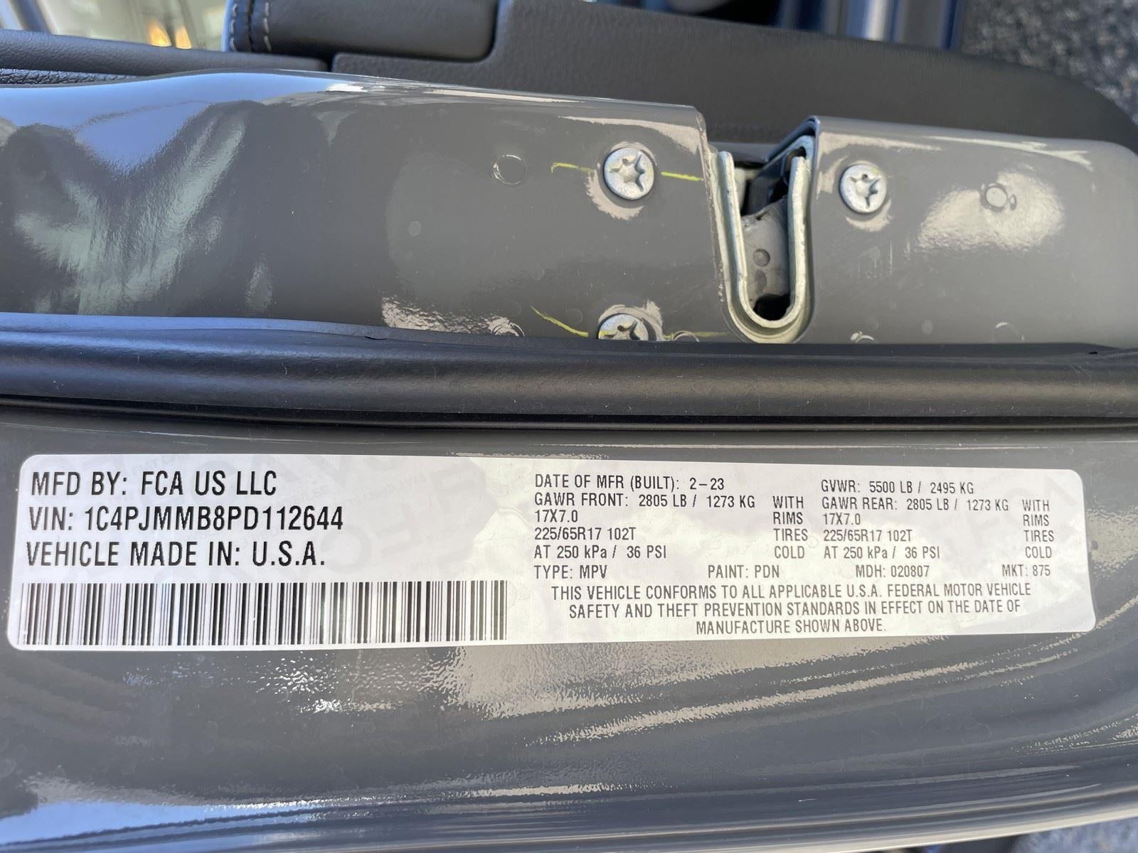 2023 Jeep Cherokee Altitude Lux