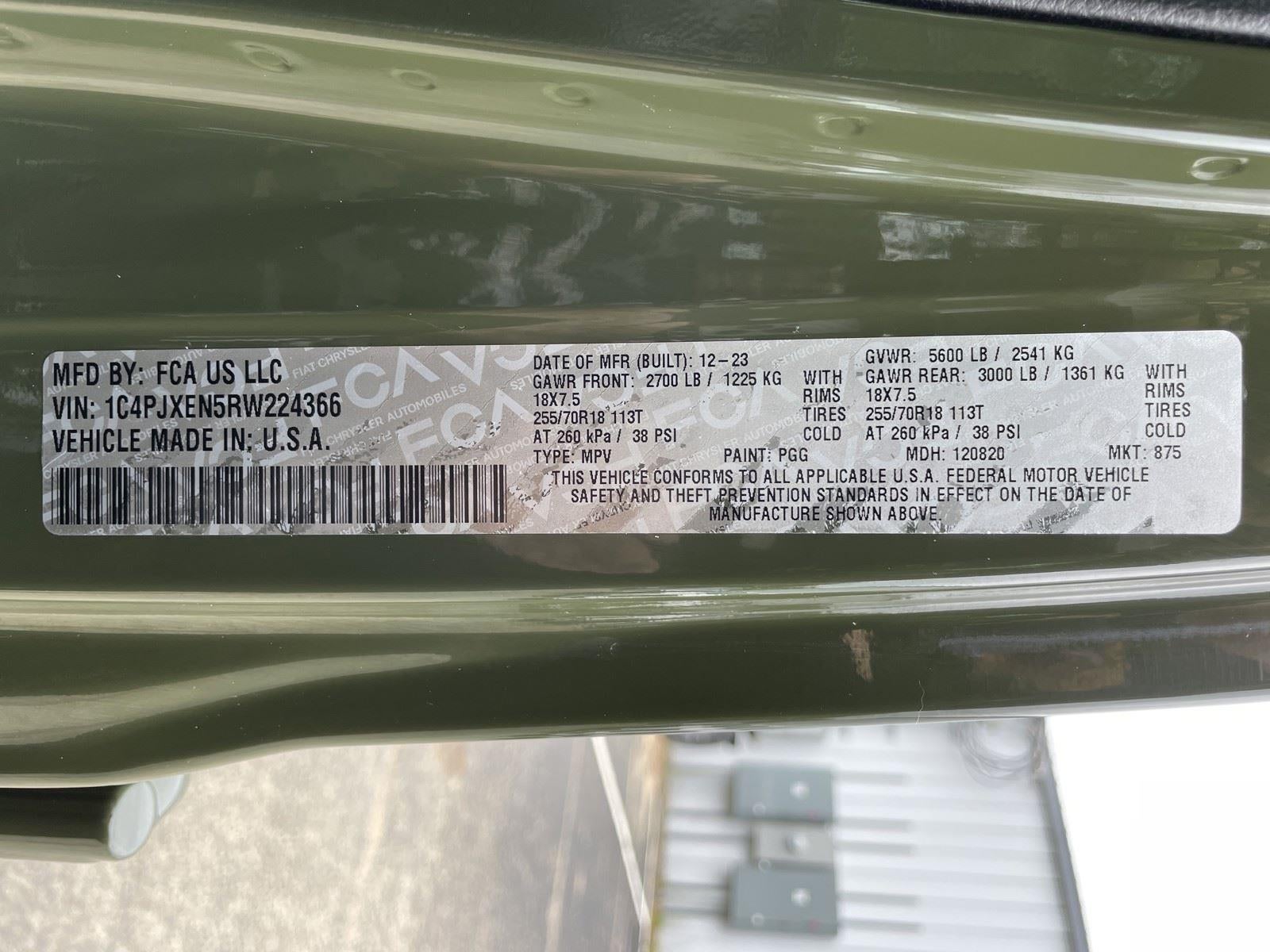 2024 Jeep Wrangler Sahara