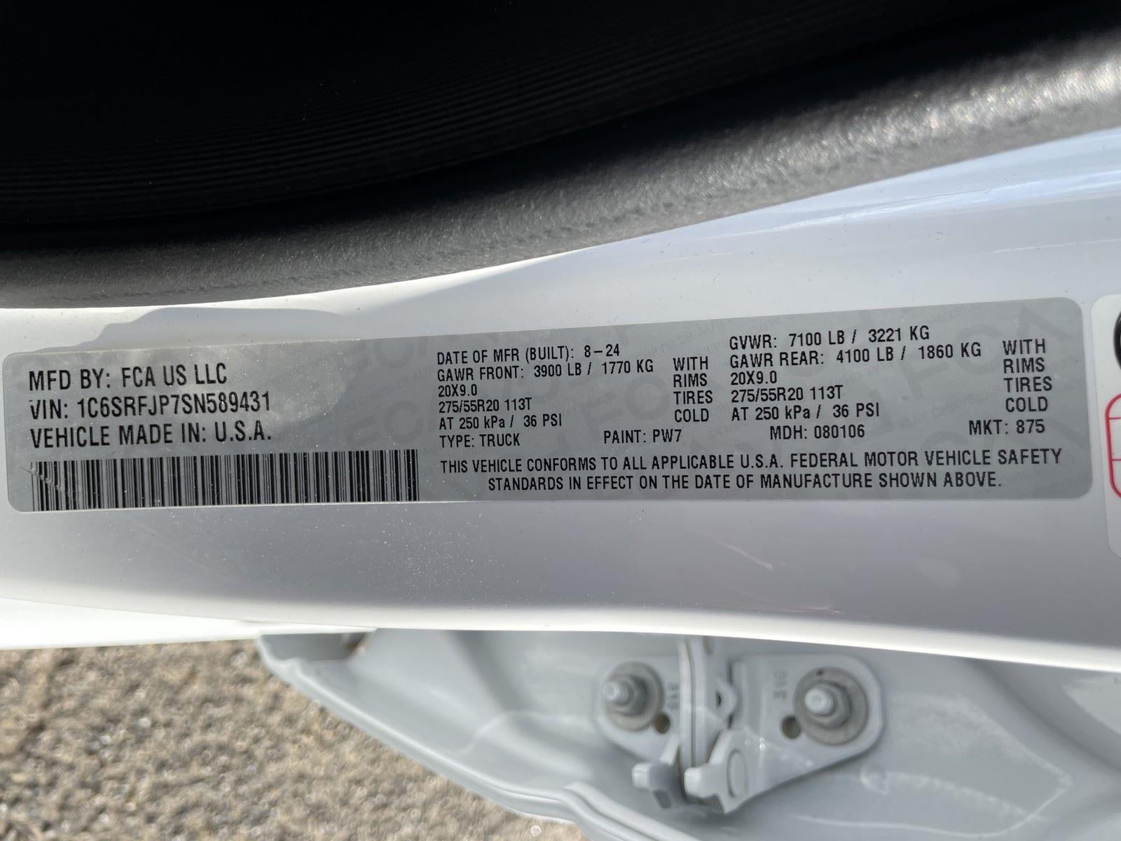 2025 RAM 1500 Laramie