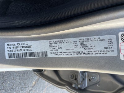 2022 RAM 1500 Laramie