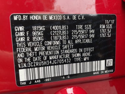 2018 Honda HR-V LX