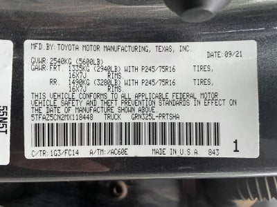 2021 Toyota Tacoma SR5