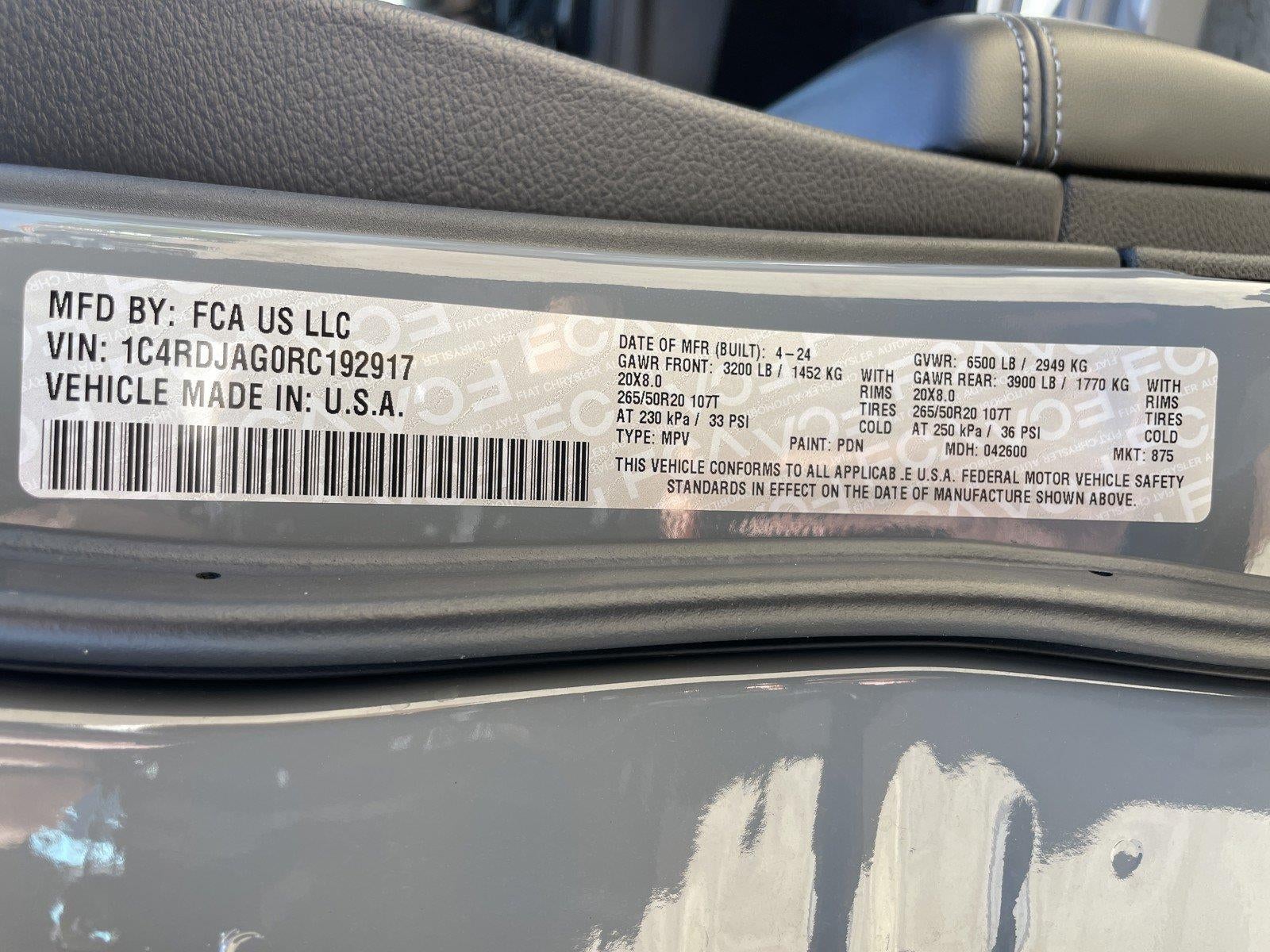 2024 Dodge Durango SXT Plus