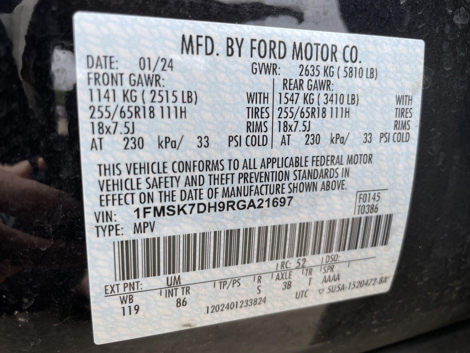 2024 Ford Explorer XLT