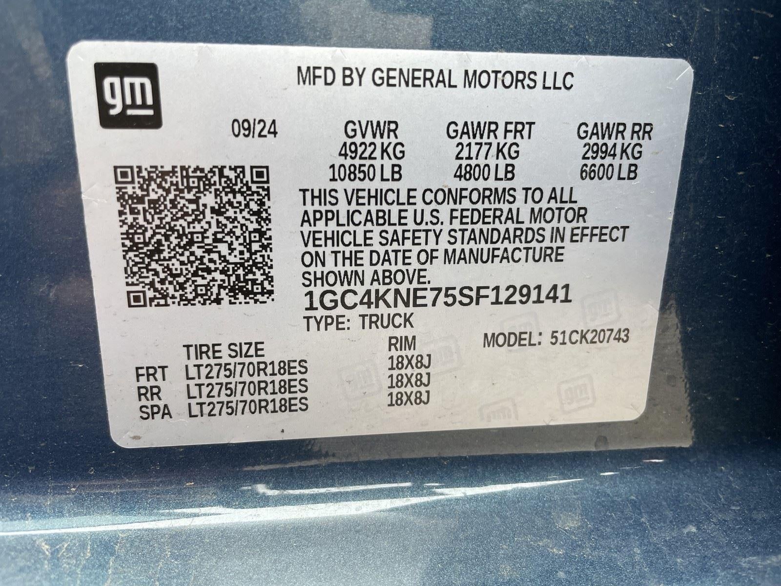 2025 Chevrolet Silverado 2500HD LT