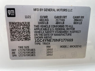 2022 Chevrolet Silverado 2500HD LT