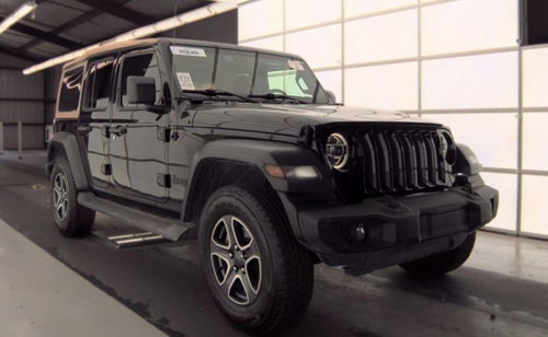 2020 Jeep Wrangler Unlimited Black and Tan