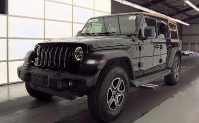 2020 Jeep Wrangler Unlimited Black and Tan