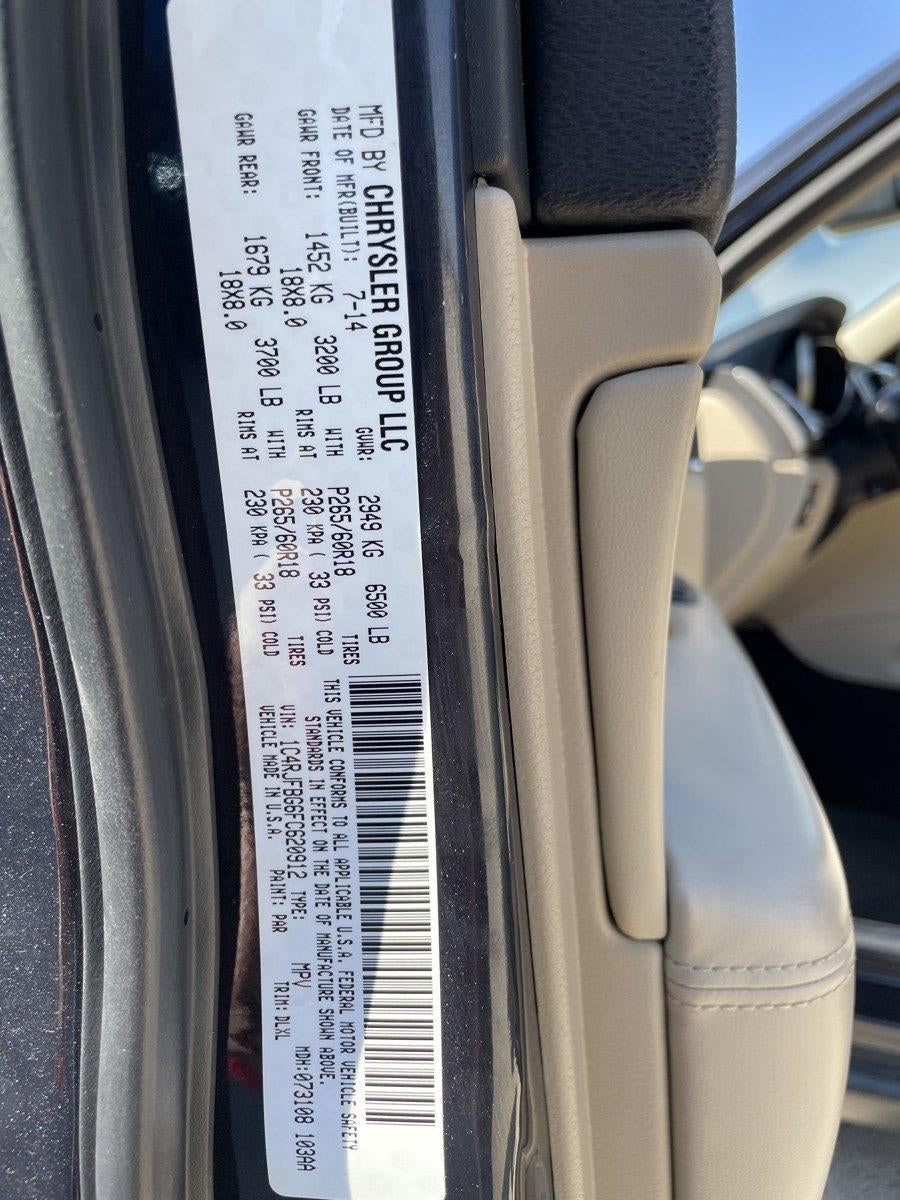 2015 Jeep Grand Cherokee Limited