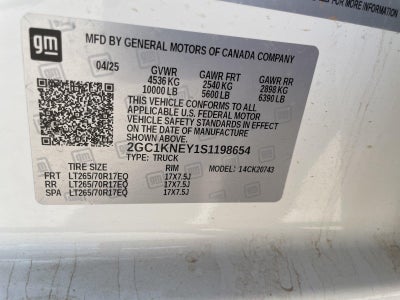 2025 Chevrolet Silverado 2500Hd LT