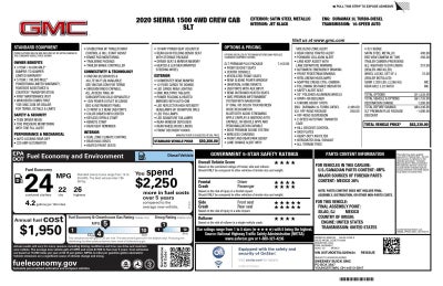 2020 GMC Sierra 1500 SLT