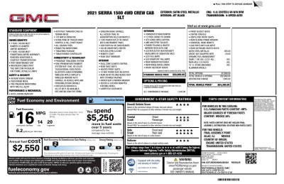 2021 GMC Sierra 1500 SLT