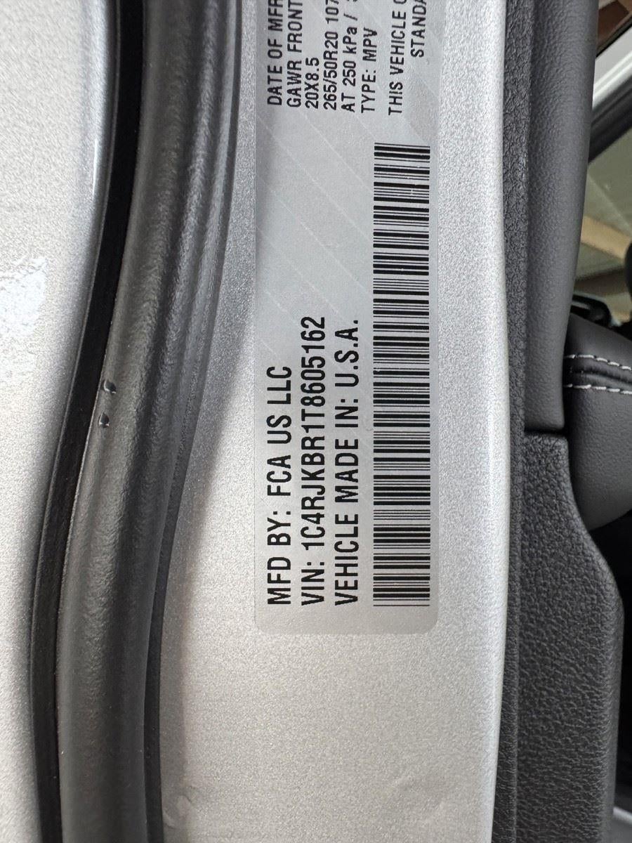 2026 Jeep Grand Cherokee GRAND CHEROKEE L LIMITED RESERVE 4X4