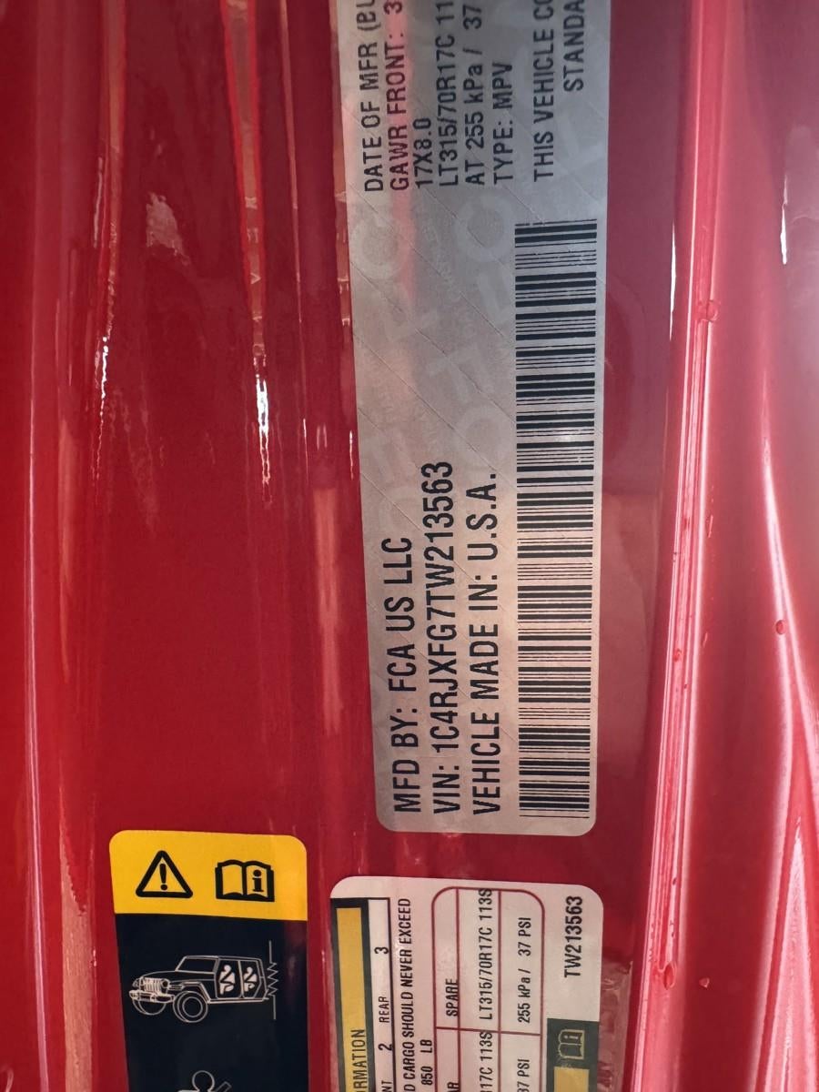 2026 Jeep Wrangler WRANGLER 4-DOOR RUBICON X