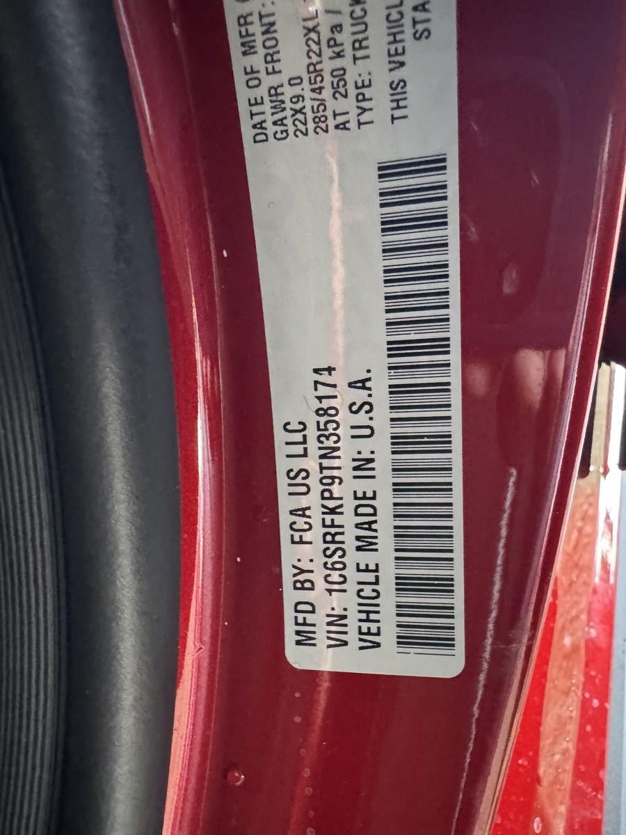 2026 RAM Ram 1500 RAM 1500 TUNGSTEN CREW CAB 4X4