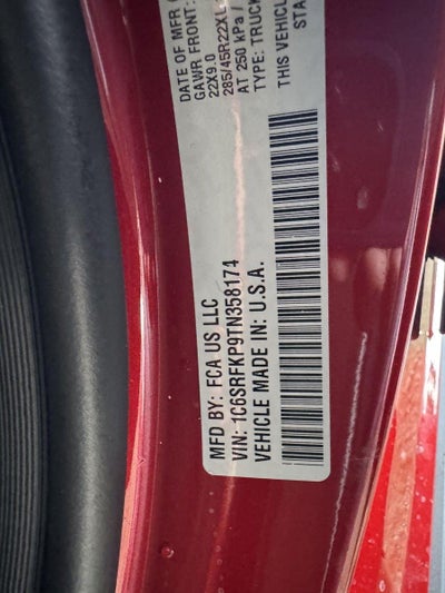 2026 RAM Ram 1500 RAM 1500 TUNGSTEN CREW CAB 4X4