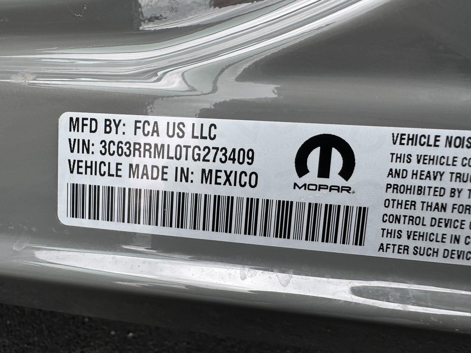 2026 RAM Ram 3500 RAM 3500 LARAMIE MEGA CAB 4X4 6'4' BOX