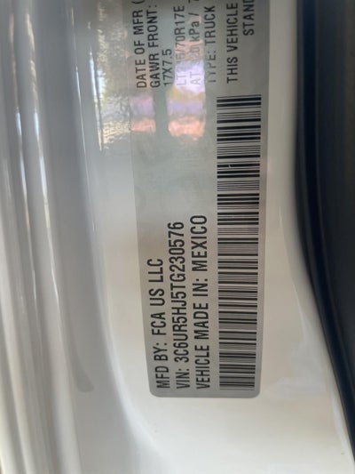 2026 RAM Ram 2500 RAM 2500 TRADESMAN CREW CAB 4X4 8' BOX