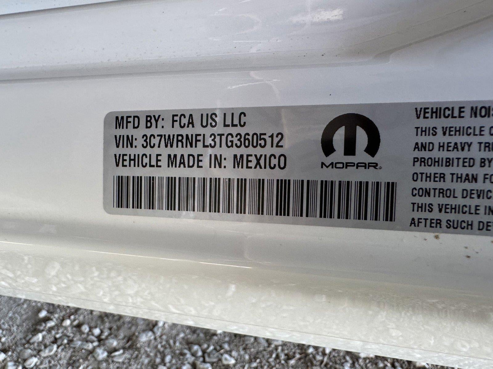 2026 RAM 5500 Chassis RAM 5500 TRADESMAN CHASSIS CREW CAB 4X4 84' CA