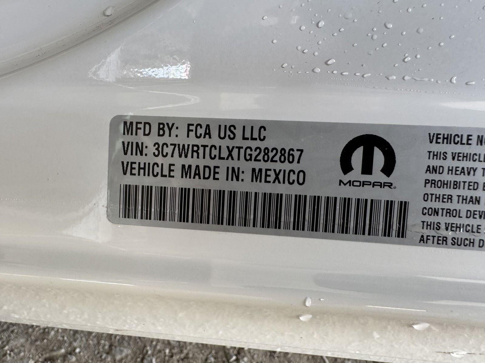 2026 RAM Ram 3500 Chassis Cab RAM 3500 TRADESMAN CREW CAB CHASSIS 4X4 60' CA