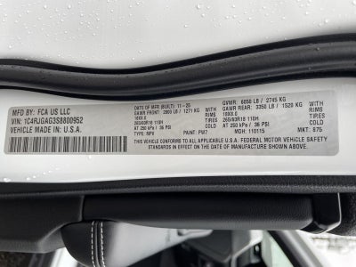 2025 Jeep Grand Cherokee GRAND CHEROKEE LAREDO X 4X2