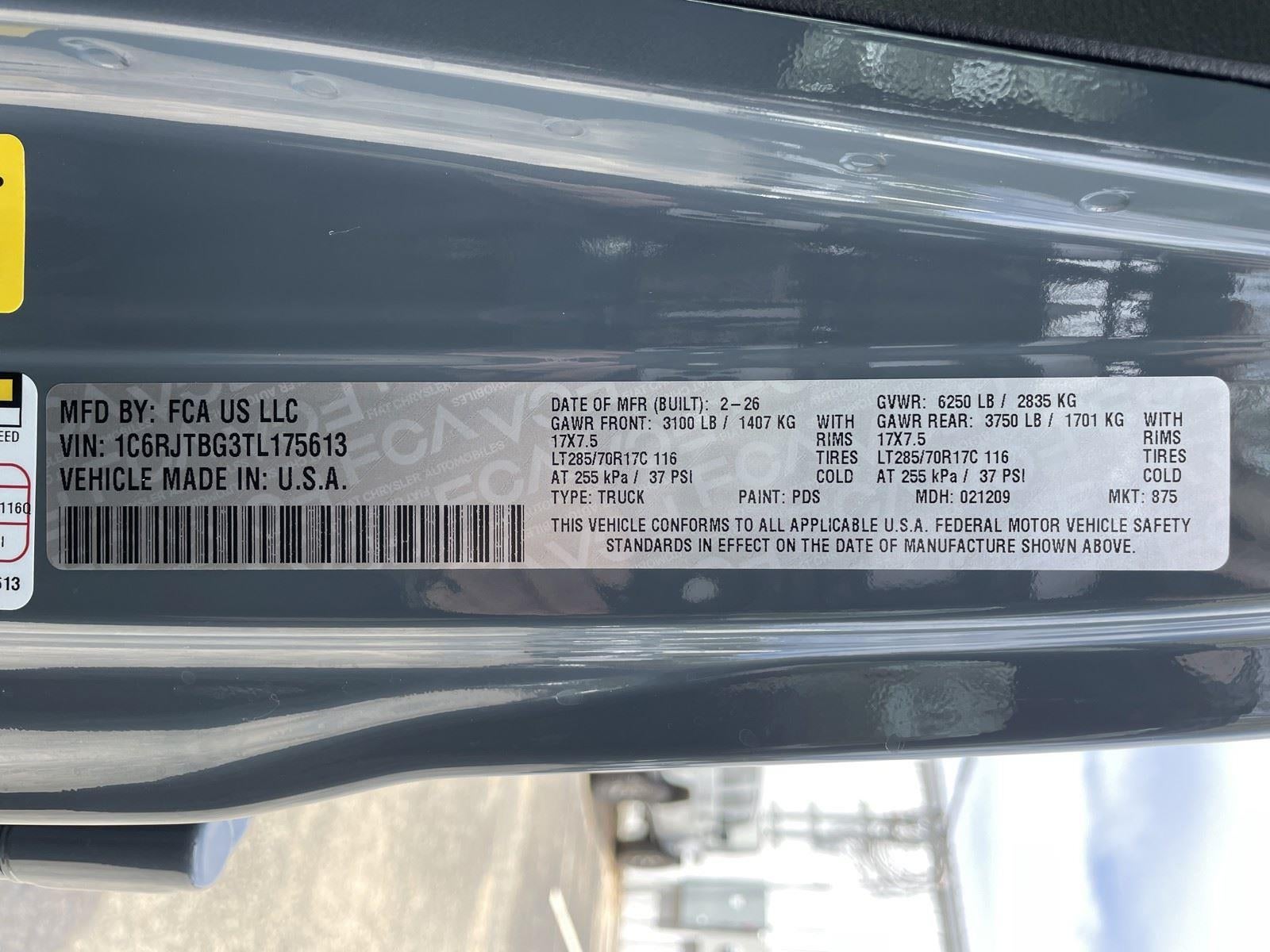 2026 Jeep Gladiator GLADIATOR RUBICON X 4X4