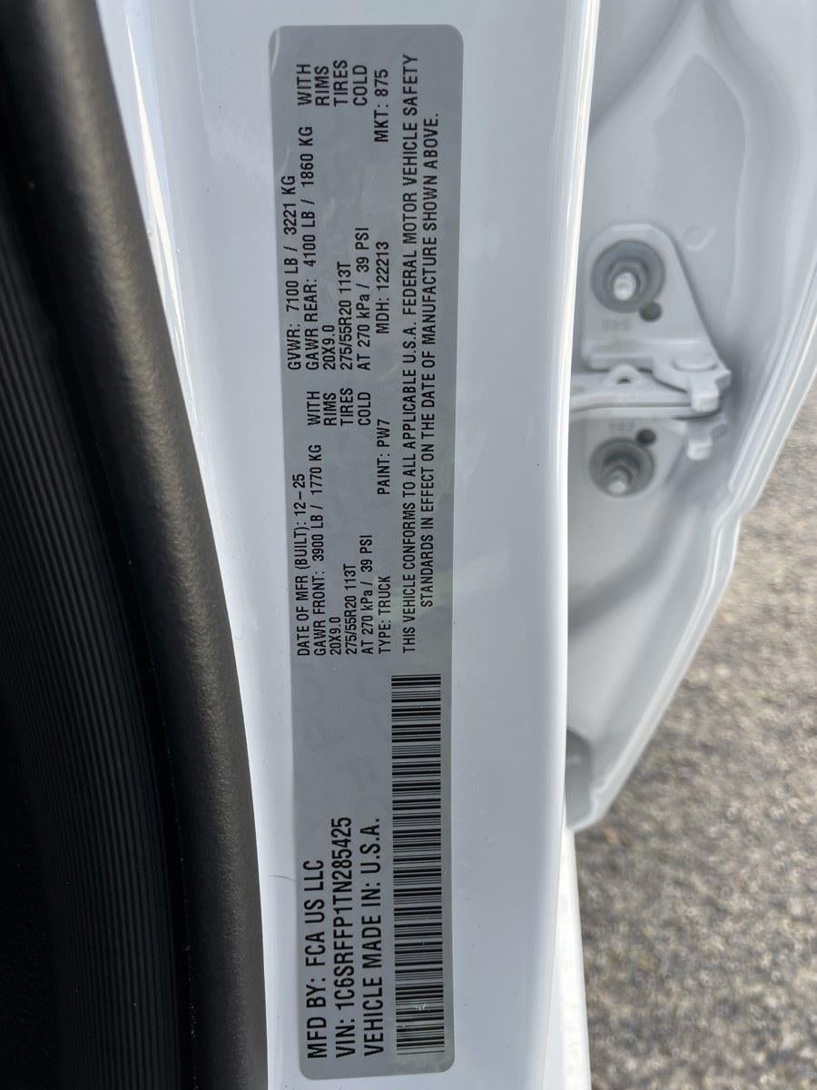 2026 RAM Ram 1500 RAM 1500 LONE STAR CREW CAB 4X4 5'7' BOX