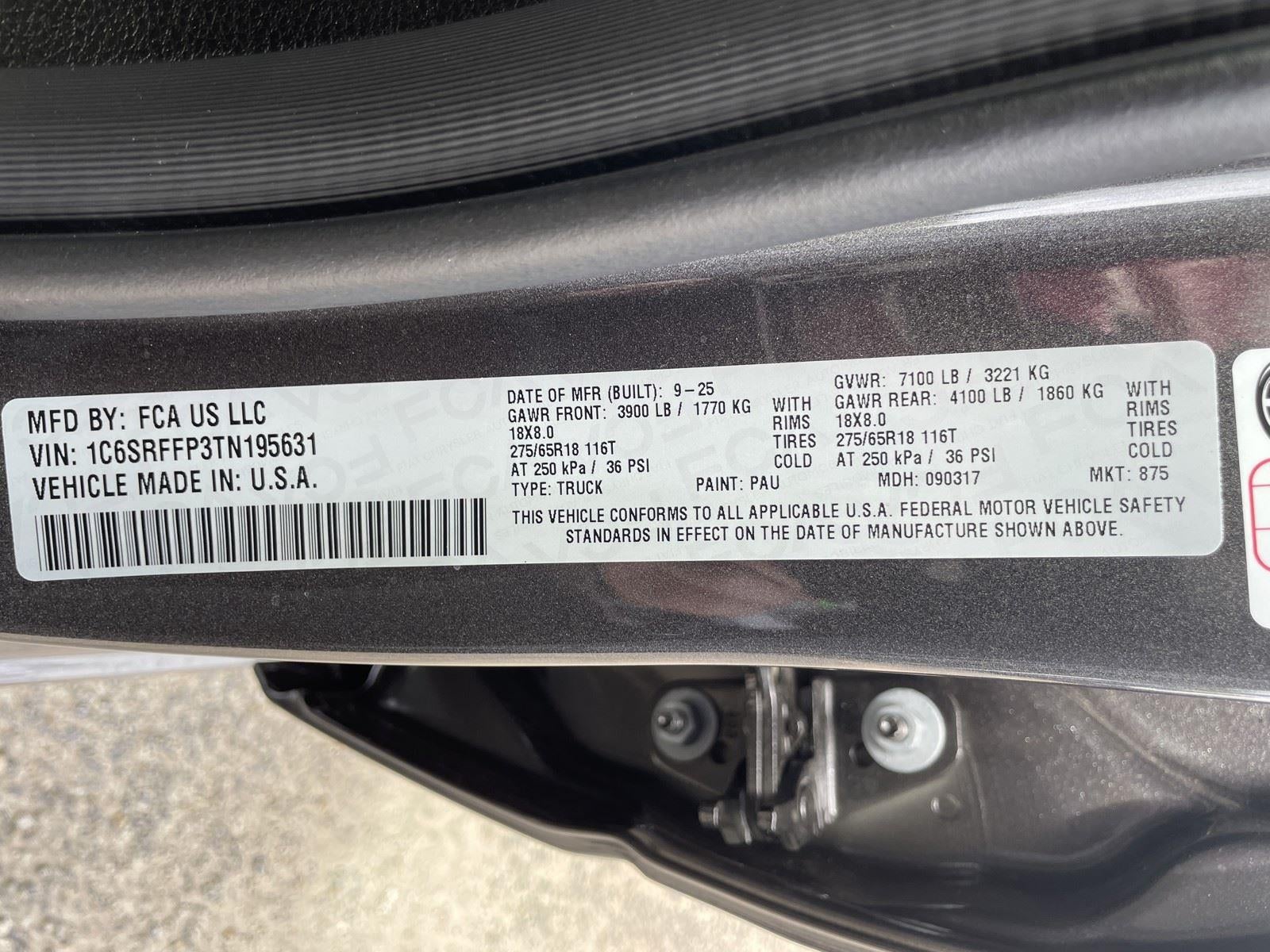 2026 RAM Ram 1500 RAM 1500 LONE STAR CREW CAB 4X4 5'7' BOX