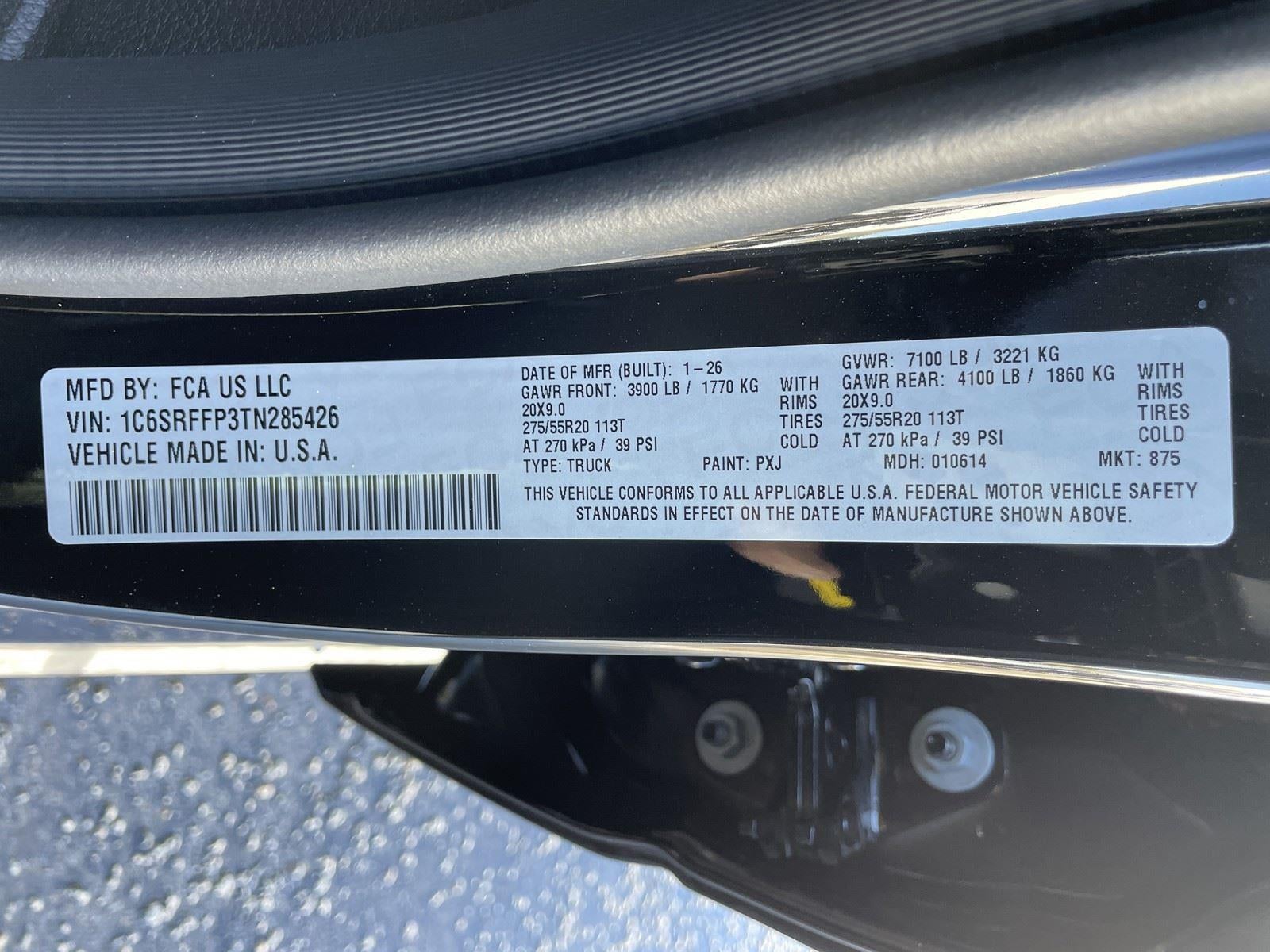 2026 RAM Ram 1500 RAM 1500 LONE STAR CREW CAB 4X4 5'7' BOX