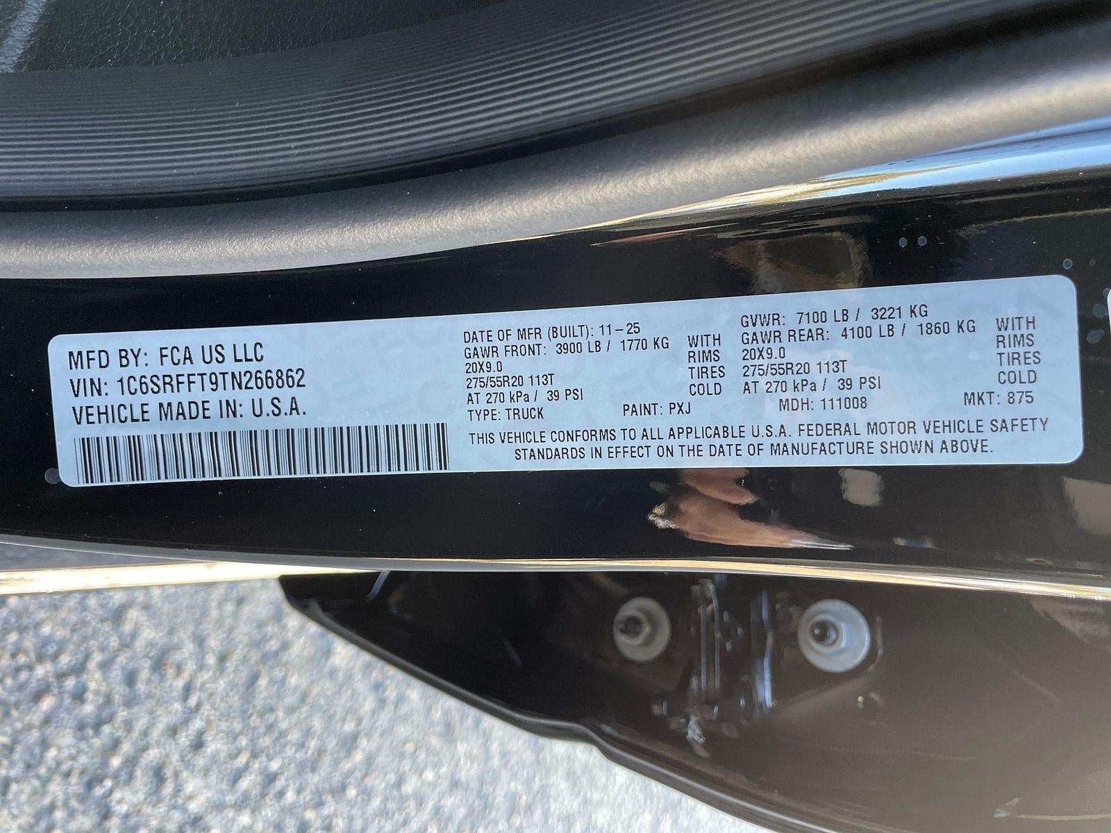 2026 RAM Ram 1500 RAM 1500 LONE STAR CREW CAB 4X4 5'7' BOX