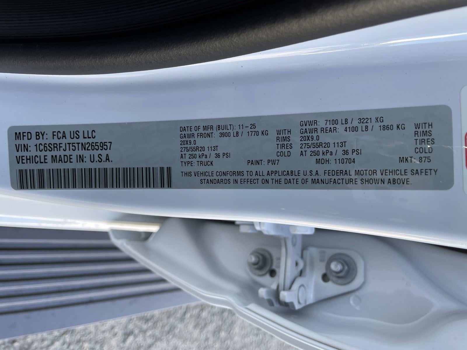 2026 RAM Ram 1500 RAM 1500 LARAMIE CREW CAB 4X4 5'7' BOX