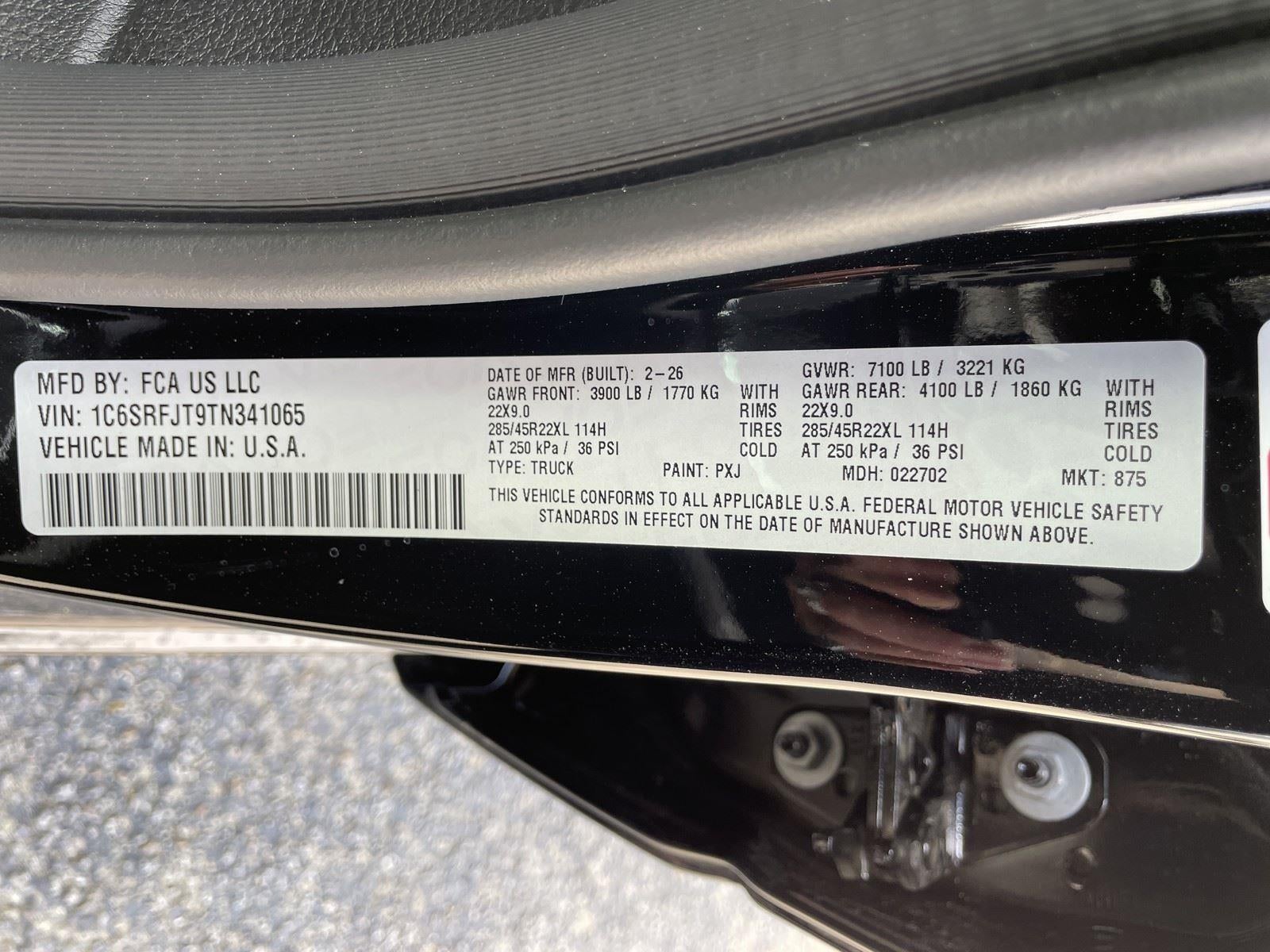 2026 RAM Ram 1500 RAM 1500 LARAMIE CREW CAB 4X4 5'7' BOX