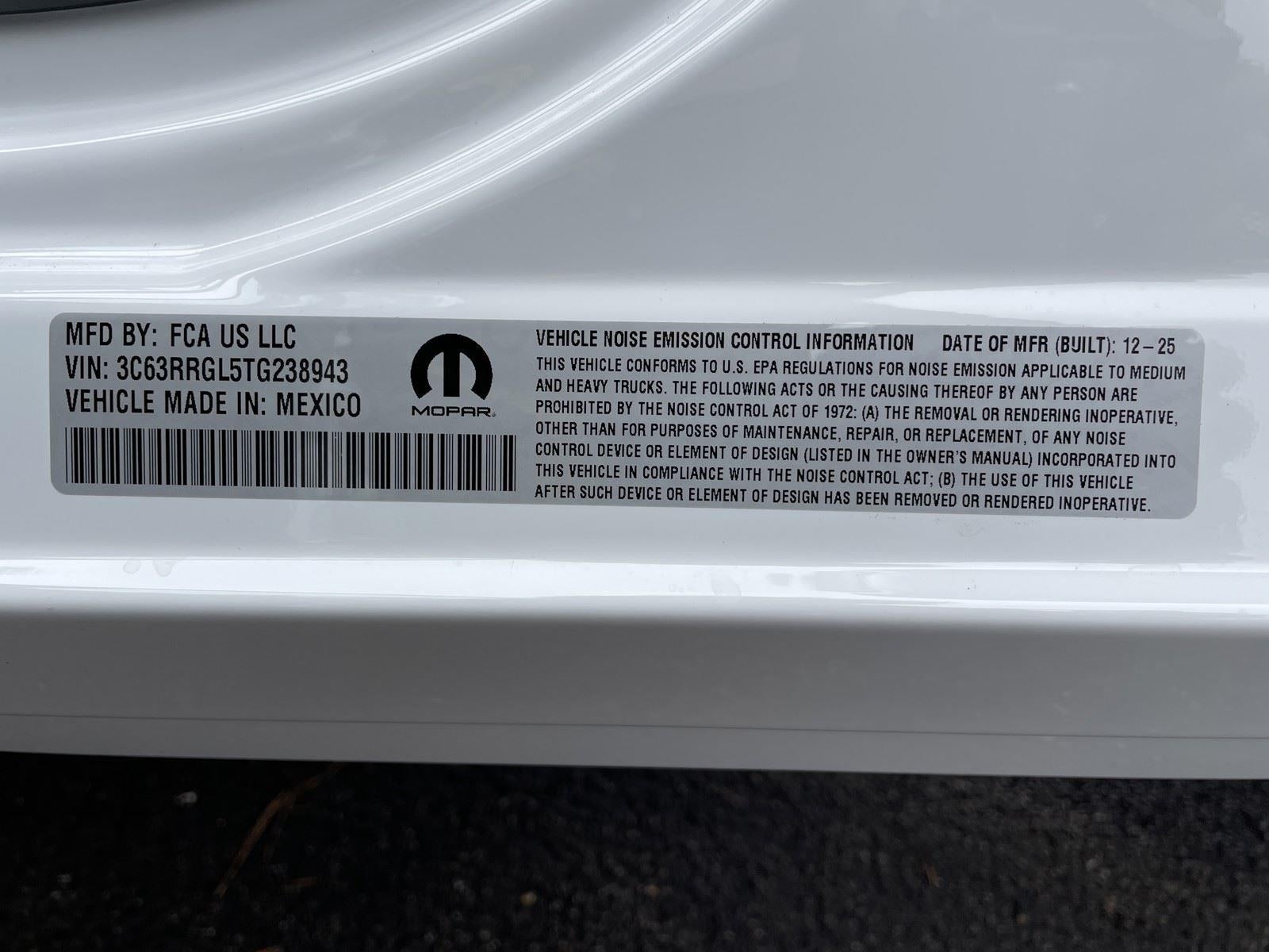 2026 RAM Ram 3500 RAM 3500 TRADESMAN CREW CAB 4X4 8' BOX