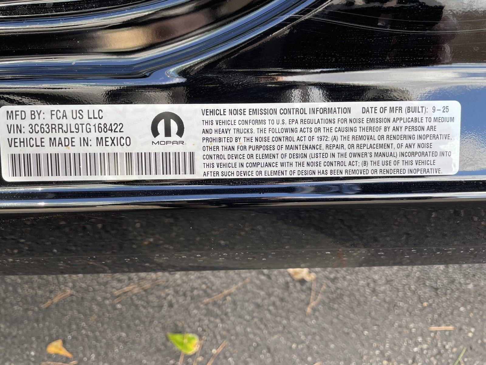 2026 RAM Ram 3500 RAM 3500 LARAMIE CREW CAB 4X4 8' BOX