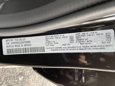 2025 RAM Ram 1500 RAM 1500 TRADESMAN CREW CAB 4X2 5'7' BOX