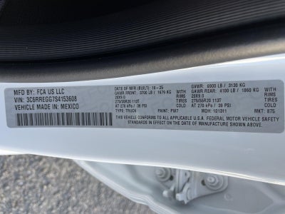 2025 RAM Ram 1500 RAM 1500 TRADESMAN CREW CAB 4X2 5'7' BOX