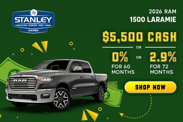 $5,500 Cash or APR Offer