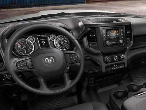 2023 RAM Chassis Cab interior view of dash area